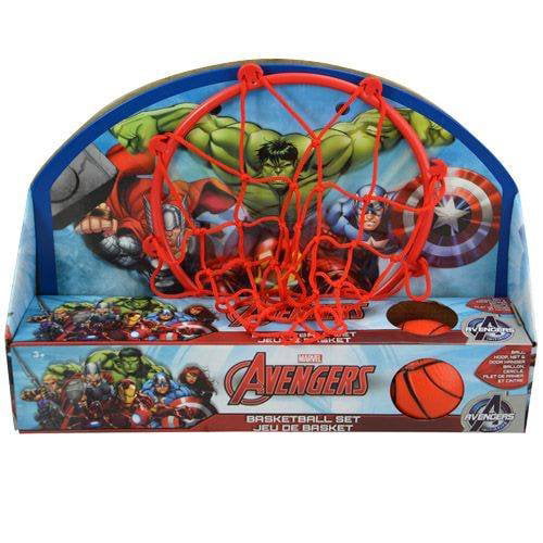 Marvel Avengers Toys Bundle with Avengers Basketball Goal and Superhero Door Hanger Avengers Stickers Marvel Avengers Basketball Hoop Avengers Activity Set 